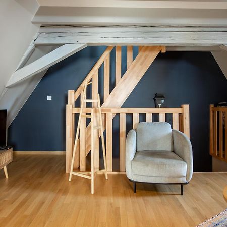 Ferienwohnung Duplex Atypique Au Coeur De Mülhausen Exterior foto