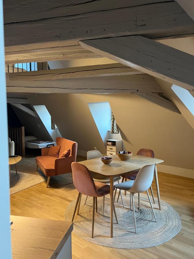 Ferienwohnung Duplex Atypique Au Coeur De Mülhausen Exterior foto