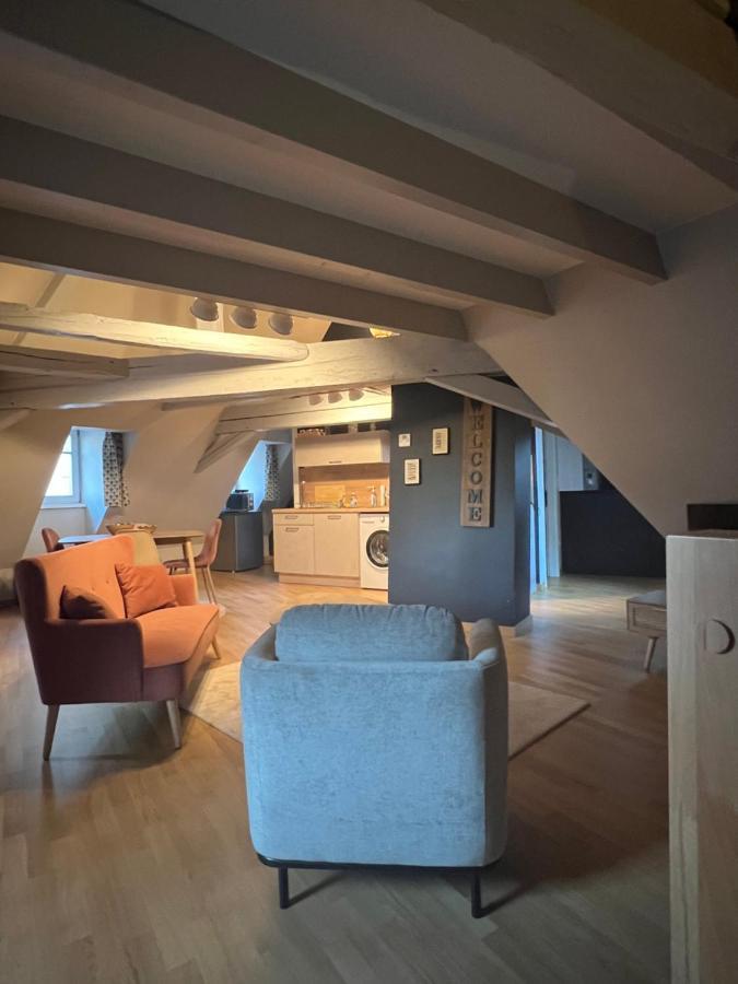 Ferienwohnung Duplex Atypique Au Coeur De Mülhausen Exterior foto