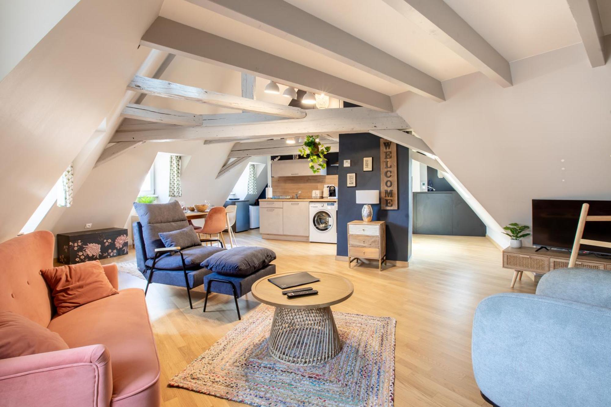 Ferienwohnung Duplex Atypique Au Coeur De Mülhausen Exterior foto